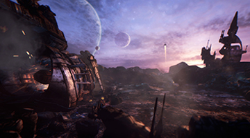 'Shipwreck' : Realtime 3D Unity Environment, Modeling, Shading, Texturing, Effects, and Lighting